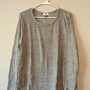 Old Navy ribbed knit long sleeve top